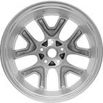 New 18" 2011-2015 Nissan Rogue Silver Replacement Alloy Wheel - 62561 - Factory Wheel Replacement