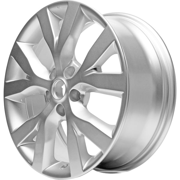 New 18" 2011-2014 Nissan Murano Silver Replacement Alloy Wheel - 62562 - Factory Wheel Replacement