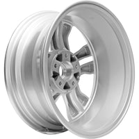 New 17" 2011-2015 Nissan Rogue Silver Replacement Alloy Wheel - 62574 - Factory Wheel Replacement