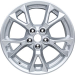 New 18" 2012-2015 Nissan Maxima Silver Replacement Alloy Wheel - 62582 - Factory Wheel Replacement