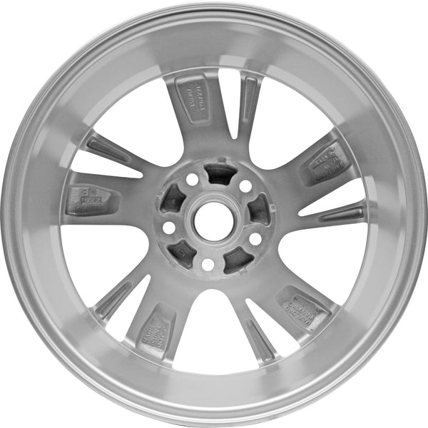 New 17" 2013-2015 Nissan Altima Silver Replacement Alloy Wheel - 62593 - Factory Wheel Replacement