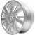 New 17" 2013-2016 Nissan Sentra Silver Replacement Alloy Wheel - 62601 - Factory Wheel Replacement