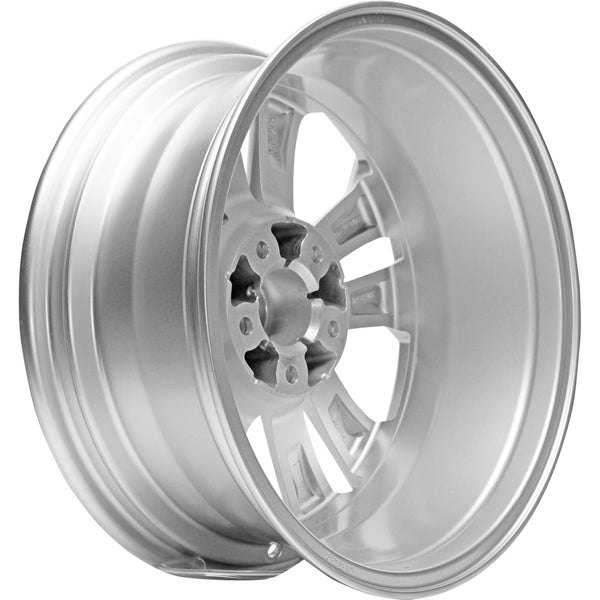 New 17" 2014-2018 Nissan Rogue Silver Replacement Alloy Wheel - 62617 - Factory Wheel Replacement