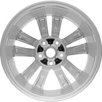 New 17" 2014-2018 Nissan Rogue Silver Replacement Alloy Wheel - 62617 - Factory Wheel Replacement