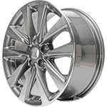 New 17" 2016-2018 Nissan Altima Machine Charcoal Replacement Wheel - 62719 - Factory Wheel Replacement