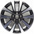 New 17" 2016-2018 Nissan Altima Machine Black Replacement Wheel - 62719 - Factory Wheel Replacement