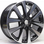 New 17" 2016-2018 Nissan Altima Machine Black Replacement Wheel - 62719 - Factory Wheel Replacement