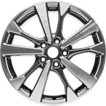 New 18" 2016-2018 Nissan Altima Machine Grey Replacement Alloy Wheel - 62720 - Factory Wheel Replacement