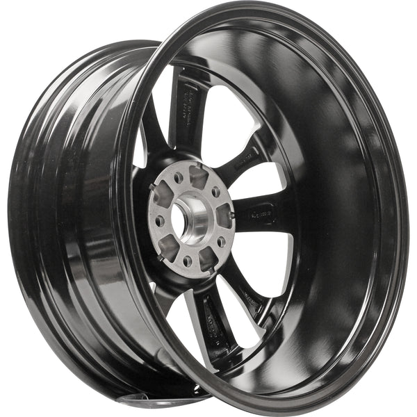 18 X 7.5 Inch Gloss Black Alloy Wheel Rim For Toyota RAV4 2011-2018 – Replacement
