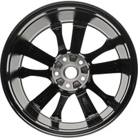 New 18" 2016-2018 Nissan Altima Gloss Black Replacement Alloy Wheel - 62720 - Factory Wheel Replacement