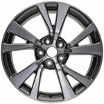 New 18" 2016-2019 Nissan Maxima Machine Charcoal Replacement Alloy Wheel - 62721 - Factory Wheel Replacement