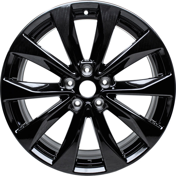 19 Inch Nissan Maxima Gloss Black Factory Style Replacement Alloy Wheel