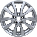 New 17" 2017-2020 Nissan Rogue Silver Replacement Alloy Wheel - 62746