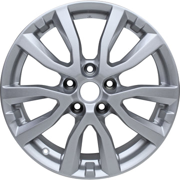 New 17" 2017-2020 Nissan Rogue Silver Replacement Alloy Wheel - 62746