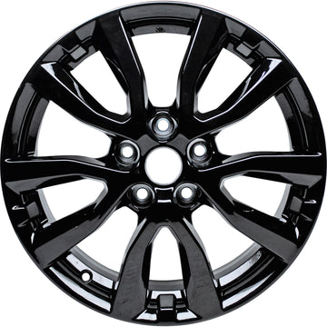 New 17" 2017-2020 Nissan Rogue Black Replacement Alloy Wheel - 62746
