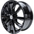 New 17" 2017-2020 Nissan Rogue Black Replacement Alloy Wheel - 62746 - Factory Wheel Replacement