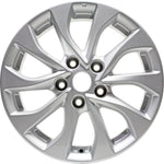 New 16" 2016-2019 Nissan Sentra Silver Replacement Alloy Wheel - 62756 - Factory Wheel Replacement