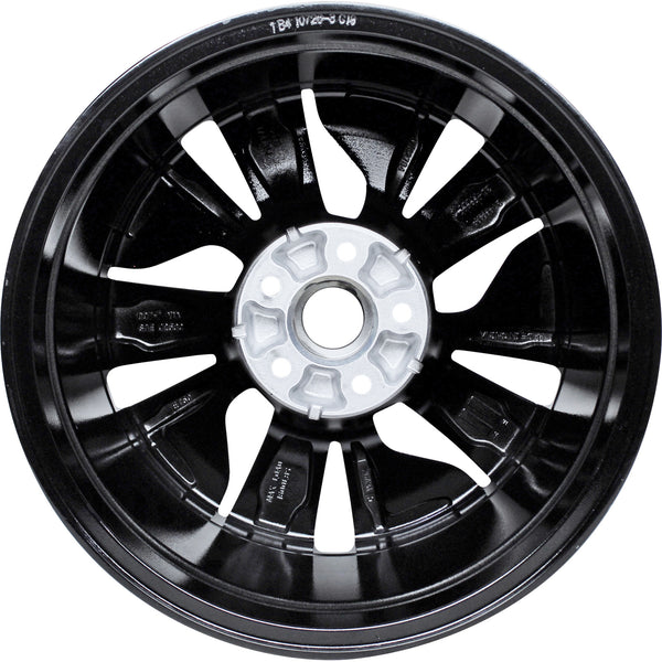 New 17" 2019-2022 Nissan Altima Machine Black Replacement Alloy Wheel - 62784 - Factory Wheel Replacement