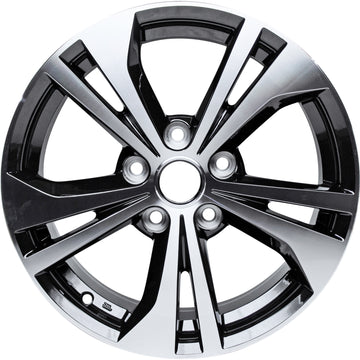 New 16" 2020-2023 Nissan Sentra Machined and Black Replacement Alloy Wheel - 62822