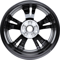 New 16" 2020-2023 Nissan Sentra Machined and Black Replacement Alloy Wheel - 62822 - Factory Wheel Replacement
