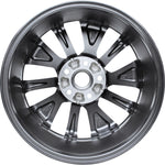 New 17" 2020-2023 Nissan Sentra Machined and Grey Replacement Alloy Wheel - 62824 - Factory Wheel Replacement