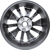 New 17" 2020-2023 Nissan Sentra Machined and Grey Replacement Alloy Wheel - 62824 - Factory Wheel Replacement