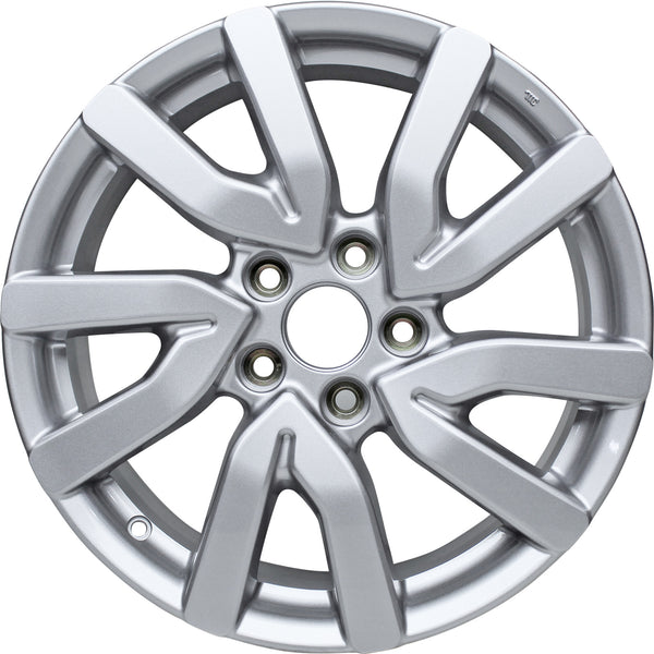 New 18" 2019-2021 Honda Pilot LX All Silver Replacement Alloy Wheel - 63148 - Factory Wheel Replacement