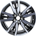 New 20" 2019-2022 Honda Pilot Machine Black Replacement Alloy Wheel - 63149