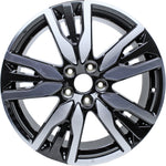 New 20" 2019-2022 Honda Pilot Machine Black Replacement Alloy Wheel - 63149 - Factory Wheel Replacement