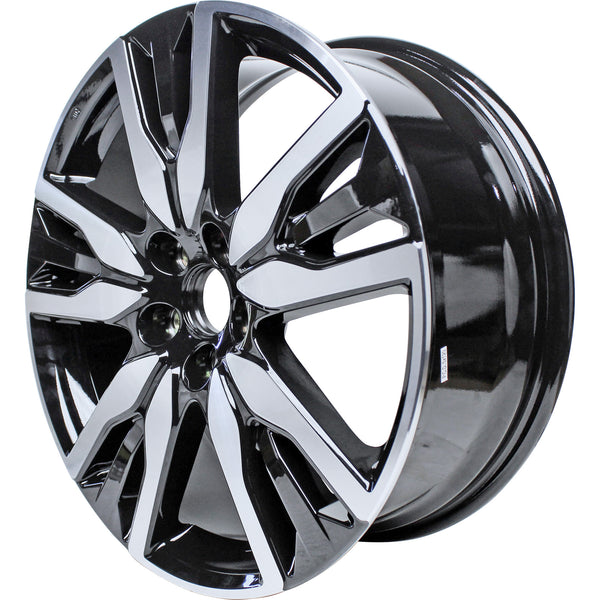 New 20" 2019-2022 Honda Pilot Machine Black Replacement Alloy Wheel - 63149 - Factory Wheel Replacement