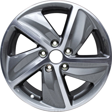 New 17" 2019-2022 Honda HR-V Machine Charcoal Replacement Alloy Wheel - 63151