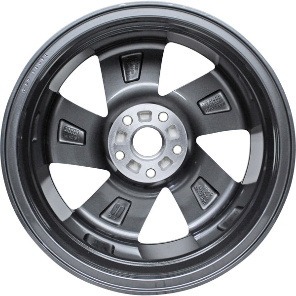 New 17" 2019-2022 Honda HR-V Machine Charcoal Replacement Alloy Wheel - 63151 - Factory Wheel Replacement