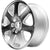 New Set of 4 15" 1999-2000 Honda Civic Si Reproduction Alloy Wheels - Machine Silver - Factory Wheel Replacement