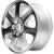 New Set of 4 15" 1999-2000 Honda Civic Si Reproduction Alloy Wheels - Machine Silver - 63793 - Factory Wheel Replacement