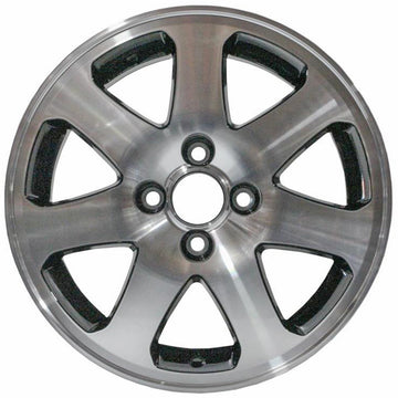 New Set of 4 15" 1999-2005 Honda Civic Reproduction Alloy Wheels - Machine Black