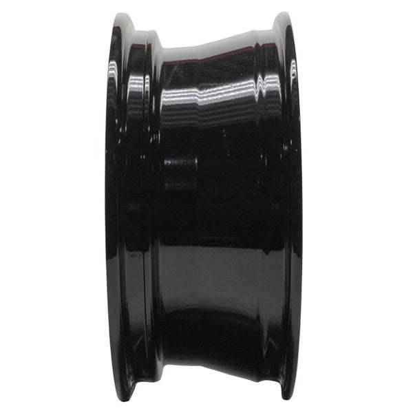 New Set of 4 15" 1999-2000 Honda Civic Si Reproduction Alloy Wheels - Machine Black - Factory Wheel Replacement