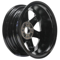 New Set of 4 15" 1999-2000 Honda Civic Si Reproduction Alloy Wheels - Machine Black - Factory Wheel Replacement