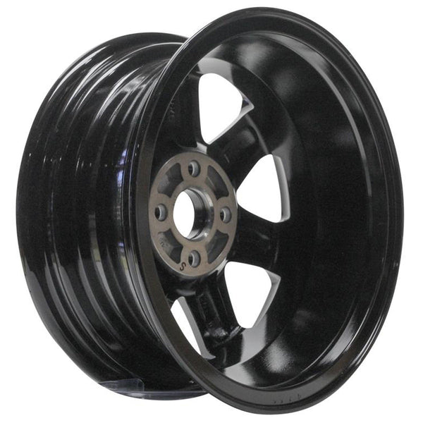 New Set of 4 15" 1999-2000 Honda Civic Si Reproduction Alloy Wheels - Machine Black - Factory Wheel Replacement