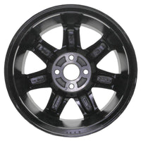 New Set of 4 15" 1999-2000 Honda Civic Si Reproduction Alloy Wheels - Machine Black - Factory Wheel Replacement