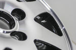 New Set of 4 15" 1999-2000 Honda Civic Si Reproduction Alloy Wheels - Machine Black - Factory Wheel Replacement