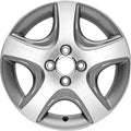 New Set of 4 15" 2004-2005 Honda Civic Reproduction Alloy Wheels - Machine Grey - 63868