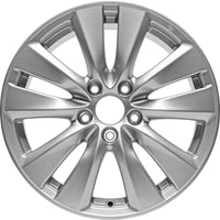 New 17" 2011-2012 Honda Accord Silver Replacement Alloy Wheel - 64015 - Factory Wheel Replacement