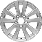 New 16" 2012-2014 Honda Civic Silver Replacement Alloy Wheel