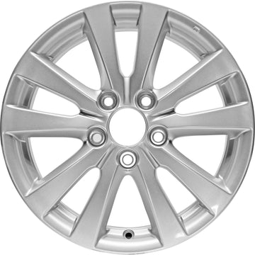 New 16" 2012-2014 Honda Civic Silver Replacement Alloy Wheel - 64024