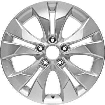 New 17" 2012-2014 Honda CR-V Silver Replacement Alloy Wheel - 64040