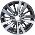 New 16" 2015-2020 Honda Fit Machined and Charcoal Replacement Alloy Wheel - 64073