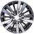 New 16" 2015-2020 Honda Fit Machined and Charcoal Replacement Alloy Wheel - 64073 - Factory Wheel Replacement