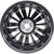 New 16" 2015-2020 Honda Fit Machined and Charcoal Replacement Alloy Wheel - 64073 - Factory Wheel Replacement