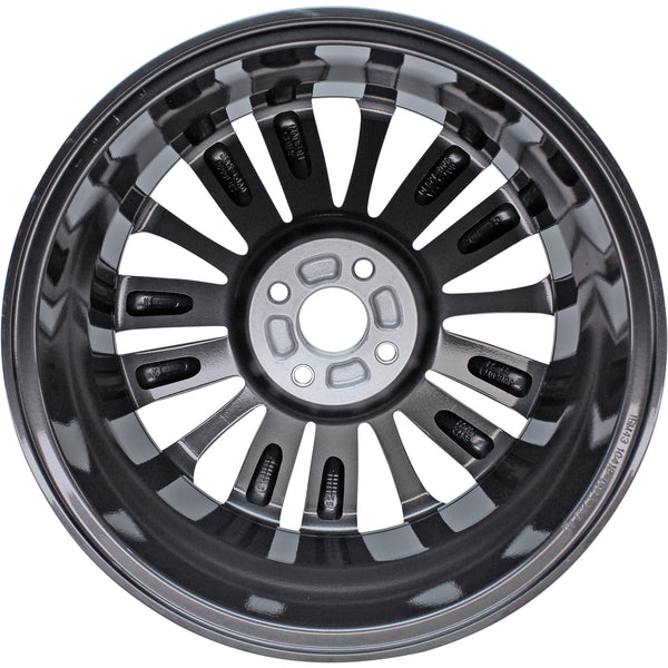 New 16" 2015-2020 Honda Fit Machined and Charcoal Replacement Alloy Wheel - 64073 - Factory Wheel Replacement