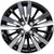 New 16" 2015-2020 Honda Fit Machined and Black Replacement Alloy Wheel - 64073 - Factory Wheel Replacement